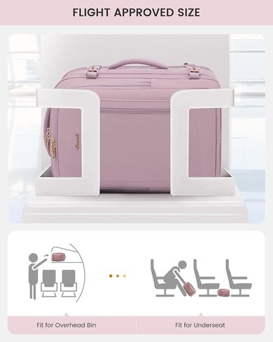 LOVEVOOK Travel Backpack For Women,42L Carry On Backpack Flight Approved,TSA Personal Item Travel Bag Fits 17.5 Inch Laptop,Business Weekender Overnight Daypack with Toiletry Bag and Cubes in Saudi Arabia
