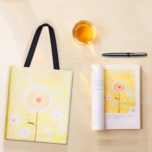ORJ 12PCS Sublimation Tote Bags, blank canvas tote bags for sublimation,polyester tote bags for DIY Crafting and Decorating 12.2 * 14.2 in in Kuwait