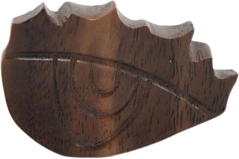Handcarved Wood Heart Ring with Crystals – Unique Handmade Wooden Statement Ring for Women, Adjustable Boho Jewelry, Natural Wood Engagement Gift, Artisan Fashion Accessory in Kuwait