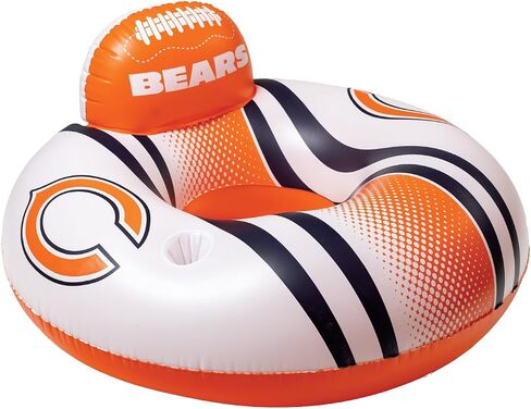 BigMouth Kansas City Chiefs 42" Inflatable Pool Floats Officially Licensed NFL Fan Gear Merchandise Back Support Inner Tube for Adults and Teens in Saudi Arabia