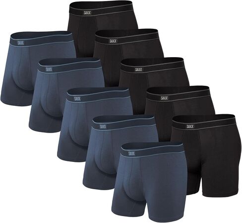 SAXX Underwear Co. Men's Underwear with Pouch Support Daytripper Boxer Brief Fly, 7 or 10 Pack in Kuwait