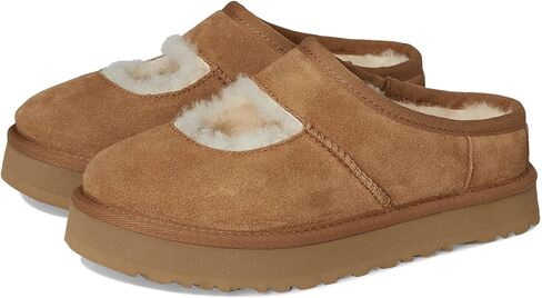 UGG Girl's Kids K Bea Mary Jane Slipper, Black, 13 in Saudi Arabia