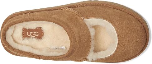UGG Girl's Kids K Bea Mary Jane Slipper, Black, 13 in Saudi Arabia