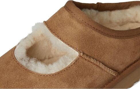 UGG Girl's Kids K Bea Mary Jane Slipper, Black, 13 in Saudi Arabia