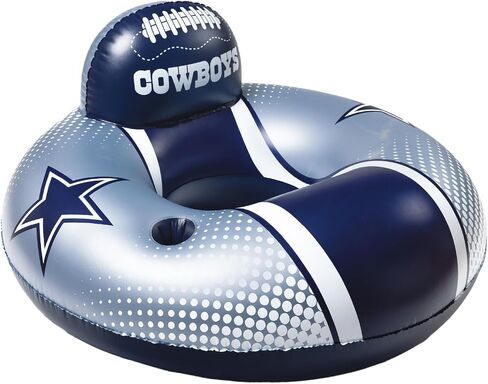 BigMouth San Francisco 49ers 42" Inflatable Pool Floats Officially Licensed NFL Fan Gear Merchandise Back Support Inner Tube for Adults and Teens in Saudi Arabia