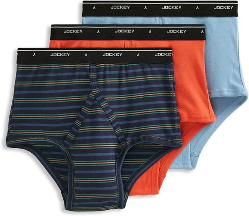 Jockey Men's Underwear Classic Full Rise Brief - 3 Pack in Saudi Arabia