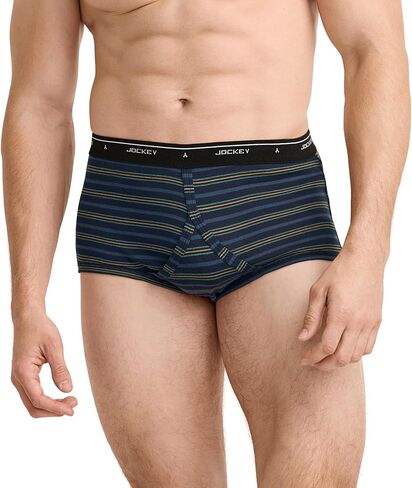 Jockey Men's Underwear Classic Full Rise Brief - 3 Pack in Saudi Arabia