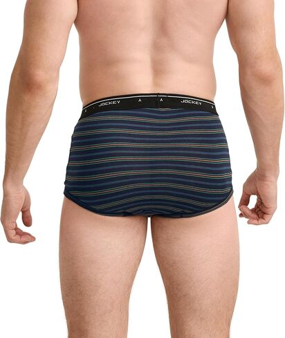 Jockey Men's Underwear Classic Full Rise Brief - 3 Pack in Saudi Arabia