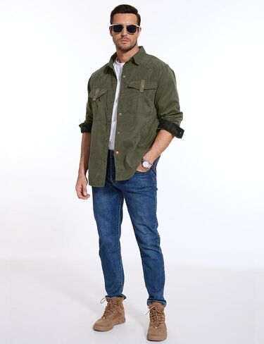 eisctnd رجال مبطن من الفانيلا رعاة البقر عتيقة السترات المفاجئة معطف مقعد مقصورات غربية للمشي لمسافات طويلة في الصيد أعمال التخييم في الهواء الطلق في الهواء الطلق in Kuwait