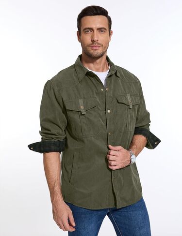 eisctnd رجال مبطن من الفانيلا رعاة البقر عتيقة السترات المفاجئة معطف مقعد مقصورات غربية للمشي لمسافات طويلة في الصيد أعمال التخييم في الهواء الطلق في الهواء الطلق in Kuwait