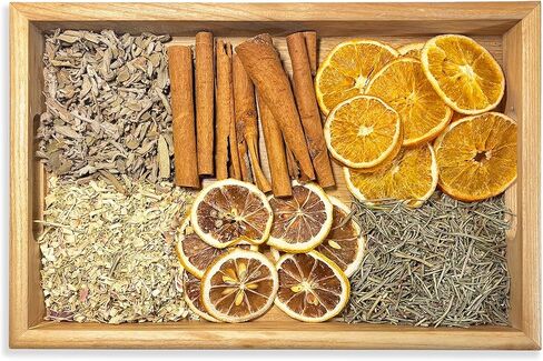 Fresh Start Simmer Pot Potpourri – Energizing Aromatherapy with Peppermint, Lemon, Lemongrass, Rosemary, Bay Leaf, Eucalyptus – Simmer Pot Mix Spring, Fall Gift for Mothers Day, Christmas in Saudi Arabia