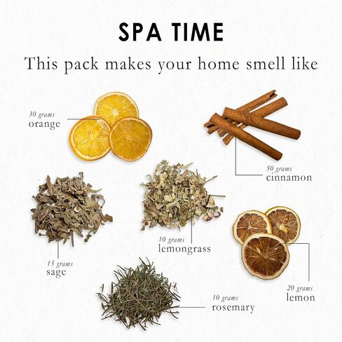Fresh Start Simmer Pot Potpourri – Energizing Aromatherapy with Peppermint, Lemon, Lemongrass, Rosemary, Bay Leaf, Eucalyptus – Simmer Pot Mix Spring, Fall Gift for Mothers Day, Christmas in Saudi Arabia