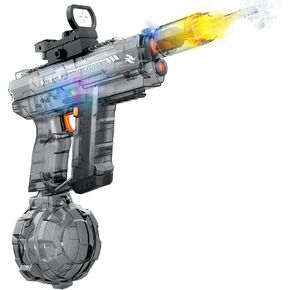 حماية مياه كهربائية 2 عبوة للبالغين والأطفال ، تضيء ماء الأوتوماتيكي للبندقية ، وسعة كبيرة 800 سم ، وتصل إلى 32 قدمًا طويلة المدى ، وصيف في الهواء الطلق. in Kuwait