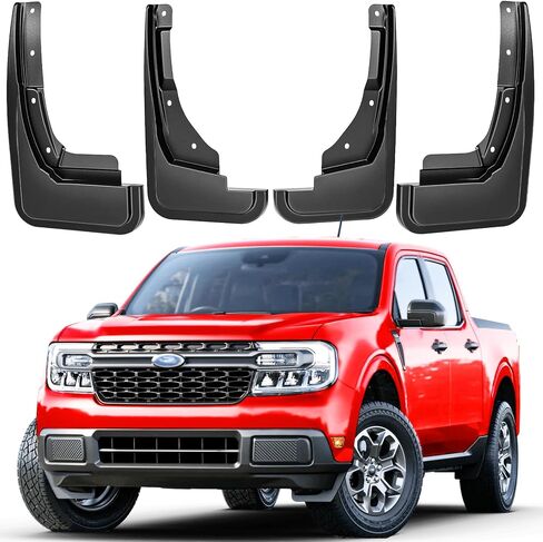 Mud Flaps Fit for Ford F150 2021 2022 2023 2024,OEM Style Winter Vehicle Sediment Dirt Protection Set of 4 Front Rear All Weather Guard Protection Accessories in Saudi Arabia