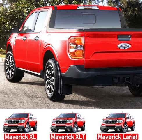 Mud Flaps Fit for Ford F150 2021 2022 2023 2024,OEM Style Winter Vehicle Sediment Dirt Protection Set of 4 Front Rear All Weather Guard Protection Accessories in Saudi Arabia