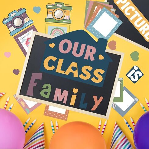 Eihfhie 52 PCS Pastel Pop Classroom Decor in Kuwait
