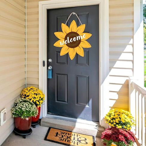 4th of July Welcome Sign Fourth of July Decorations Wooden Patriotic Star Wreath for Front Door Memorial Day for Porch Wall Indoor Home Decor in Saudi Arabia
