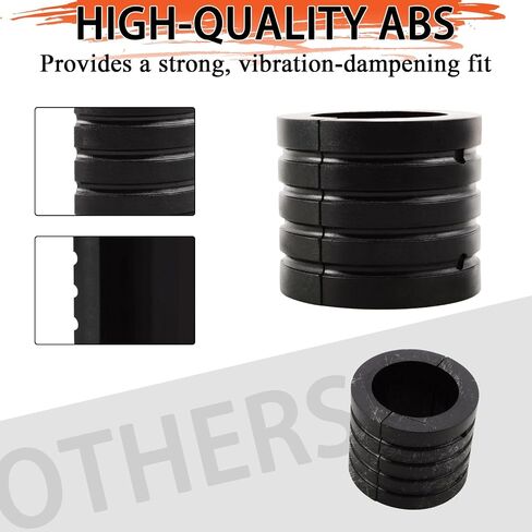 FOVPLUE Universal Motorcycle Highway Peg Mount Spacers/Rubber Bushings, Convert 1.25'' Footpeg Mount to 1'' Engine Guard/Crash Bar,for Harley Sportster Dyna/Honda/Yamaha/Kawasaki/Suzuki/Triumph/BMW in Kuwait