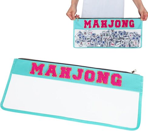 حقيبة Mahjong الفارغة ، Mahjong Case for American Mahjong Set (Case Only ، Purple) in Kuwait