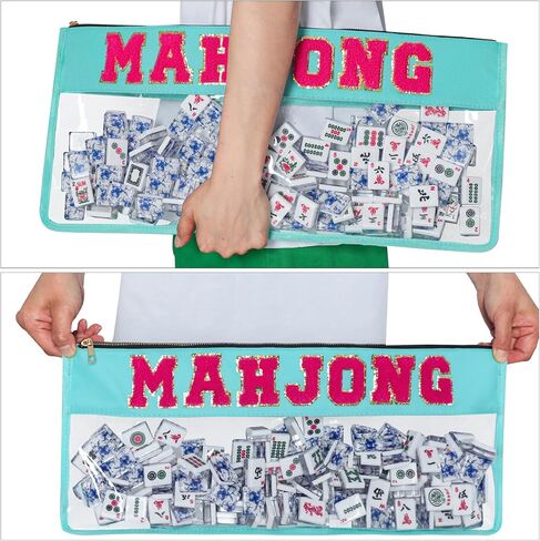 حقيبة Mahjong الفارغة ، Mahjong Case for American Mahjong Set (Case Only ، Purple) in Kuwait
