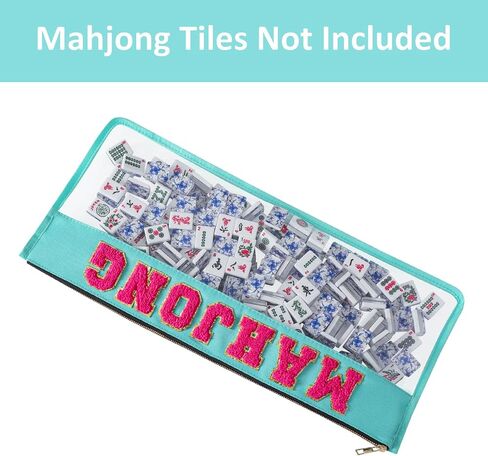 حقيبة Mahjong الفارغة ، Mahjong Case for American Mahjong Set (Case Only ، Purple) in Kuwait