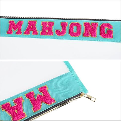 حقيبة Mahjong الفارغة ، Mahjong Case for American Mahjong Set (Case Only ، Purple) in Kuwait