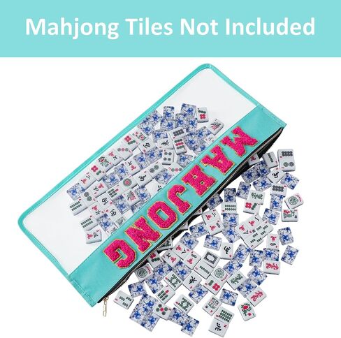 حقيبة Mahjong الفارغة ، Mahjong Case for American Mahjong Set (Case Only ، Purple) in Kuwait