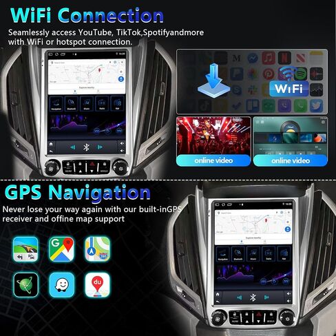 9.7" Android 11car Stereo for Chevrolet Equinox2012-2017. HD Touchscreen, GPS, Mirror Link, WiFi, Backup Camera, and Multimedia. Upgrade with Modern tech for Navigation (4+64G with Lock) in Saudi Arabia