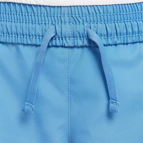 Nike Tempo Big Kids' (Girls') Dri-FIT Running Shorts (Light Wild Mango/White/Vintage Coral/White, 848196-643) Size Medium in Saudi Arabia
