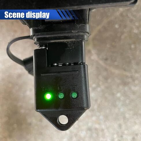 4-Pin Trailer Plug Circuit Tester - 4 Way Flat Trailer Light Wiring Tester With LED Indicators in Kuwait