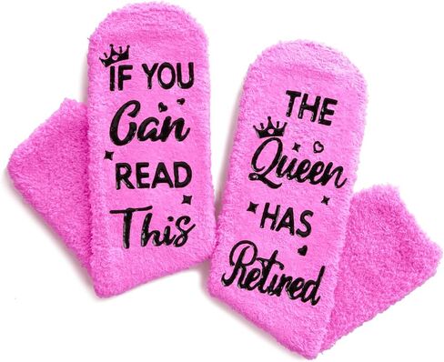 HAPPYPOP Retirement Gifts Ideas Socks for Men - Retired Gifts Funny Retirement Socks Women Men, Retired Socks Man Woman in Kuwait