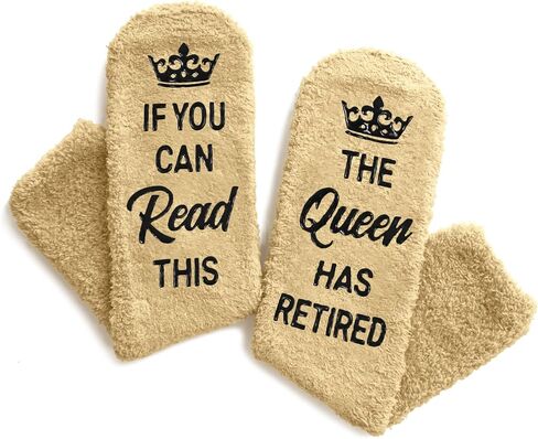 HAPPYPOP Retirement Gifts Ideas Socks for Men - Retired Gifts Funny Retirement Socks Women Men, Retired Socks Man Woman in Kuwait