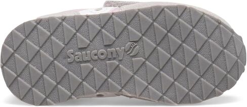 Saucony Baby Jazz Hook & Loop Sneaker, Navy/Silver/Pink, 11 US Unisex Little Kid in Kuwait