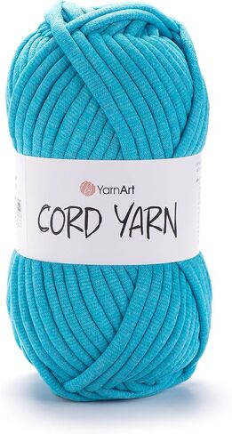 Yarnart crochet الحياكة خيوط الحبل - ديكور المنزل للسلال ، الحصير ، السجاد ، السجاد ، الوسائد ، البطانيات ، الأكياس ، أسرة القطة - الكلاب - سوبر ضخمة (6) - 8.80 أوقية - 80 ياردة - 1 skin (752- بيج الضوء) in Saudi Arabia