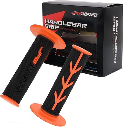 JFG Racing 7/8 "Motorctcle Crips ، 22mm 24mm Dirt Dirt Bike Hand Handbar Glue Universal لمعظم Motercross Klx KX Exc XC CRF CR YZ WR DRZ RMZ 50 85 100 150 250 350 450 450 in Kuwait