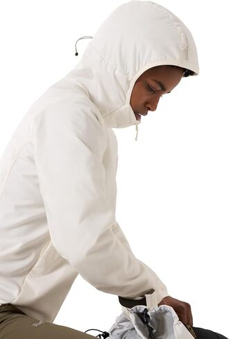 Arc'teryx Atom Hoody Women's - Redesign | سترة معزولة خفيفة الوزن للنساء مع غطاء محرك السيارة | رطوبة ومقاومة الرياح in Kuwait