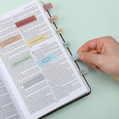 Mr. Pen- Sticky Notes Set ، 410 Pack ، Pastel Macaron Divider Notes Licky Notes in Kuwait