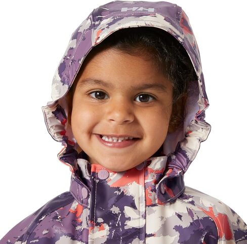 Helly-Hansen Kid's Bergen 2.0 Pu Rainset Aop ، 390 Jungle Green Aop ، 8 in Saudi Arabia