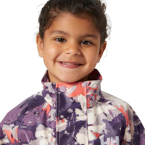 Helly-Hansen Kid's Bergen 2.0 Pu Rainset Aop ، 390 Jungle Green Aop ، 8 in Saudi Arabia