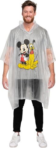 Disney Rain Poncho Hoodie Print Unisex Adult (Minnie Mouse & Daisy Duck) in Kuwait