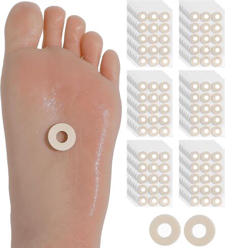 90 Pcs Corn Cushion, Self-adhesive Corn Pads for Between Toes, Feet, Pinky, Corn Bandages for Men & Women (Small Oval) in Saudi Arabia