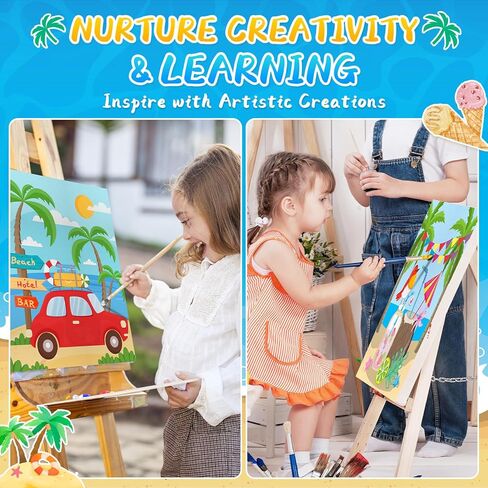 12 Pcs Pre Drawn Canvas to Paint in Kuwait