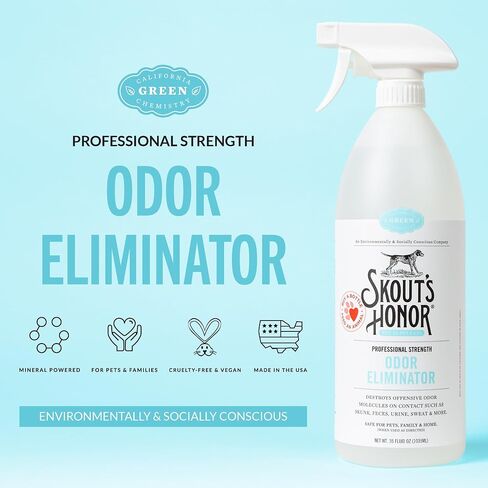 SKOUT'S HONOR Skunk Odor Eliminator for Pets, 32 oz in Saudi Arabia