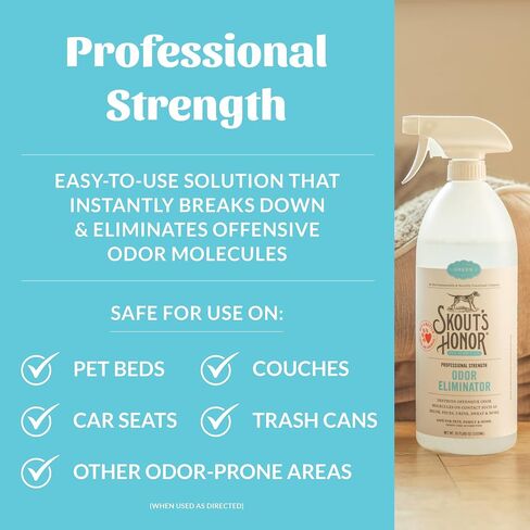 SKOUT'S HONOR Skunk Odor Eliminator for Pets, 32 oz in Saudi Arabia