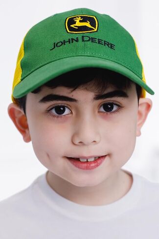 John Deere Mesh Adjustable Snapback Baseball Cap One Size in Kuwait