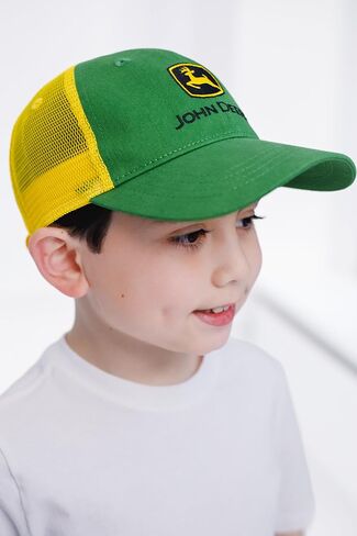 John Deere Mesh Adjustable Snapback Baseball Cap One Size in Kuwait