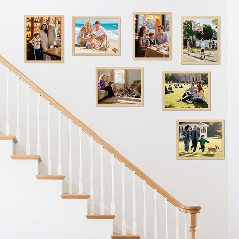 HOMERHYME Diploma Frame, 8.5 by 11 Black Picture Frames, Certificate Frame with Clear Plexiglass, 8.5 x 11 Photo Award Document Degree Record Frames for Collage Gallery Wall Display, 2 Pack in Kuwait