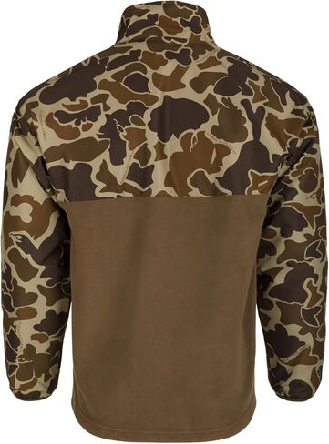Drake Waterfowl Men's MST Quarter 1/4 Zip Refuge Eqwader Waterproof Windproof Breathable Resistant Outdoor Hunting Jacket in Saudi Arabia
