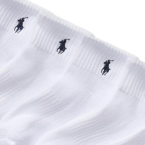 Polo Boys Solid Quarter Crew 6 Pair Pack, Grey Heather Assorted, Kids 2-4 in Saudi Arabia