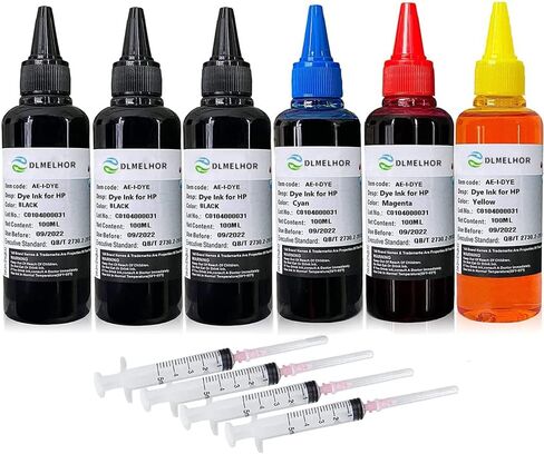 مجموعة حبر إعادة الملء لـ HP 61 60 62 63 950 902 564 920 901 940 خراطيش طابعات الحبر خراطيش حبر قابلة لإعادة التعبئة in Kuwait